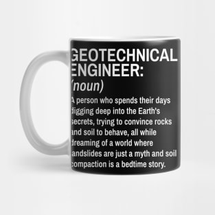 Geotechnical Engineer Funny Definition Engineer Definition / Definition of an Engineer Mug